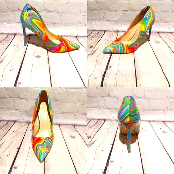 Ladies Colorful Stilleto Heel - Picture 5 of 10
